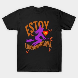 La Bruja se enamora en Halloween T-Shirt